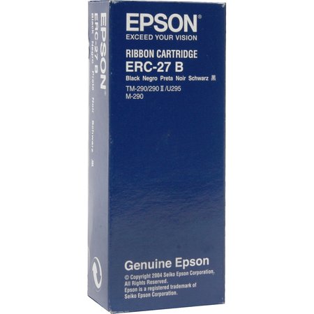 EPSON Epson Black Fabric Ribbon (1M Characters) ERC-27B